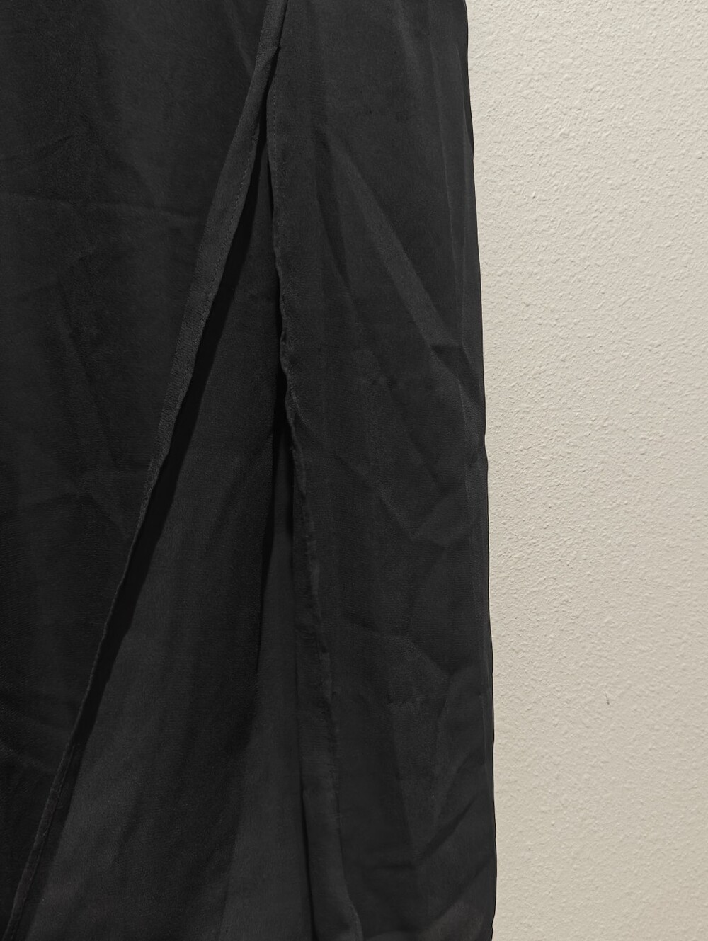 NWT $198 Max Studio Maxi Dress Large Black Lace Vampire Whimsigoth Addamscore - Picture 6 of 7